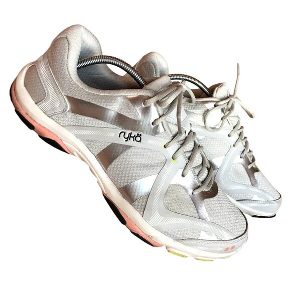 Ryka Influence Womens Athletic Shoes with Silver Metallic Trim size 9.5 - Picture 1 of 11